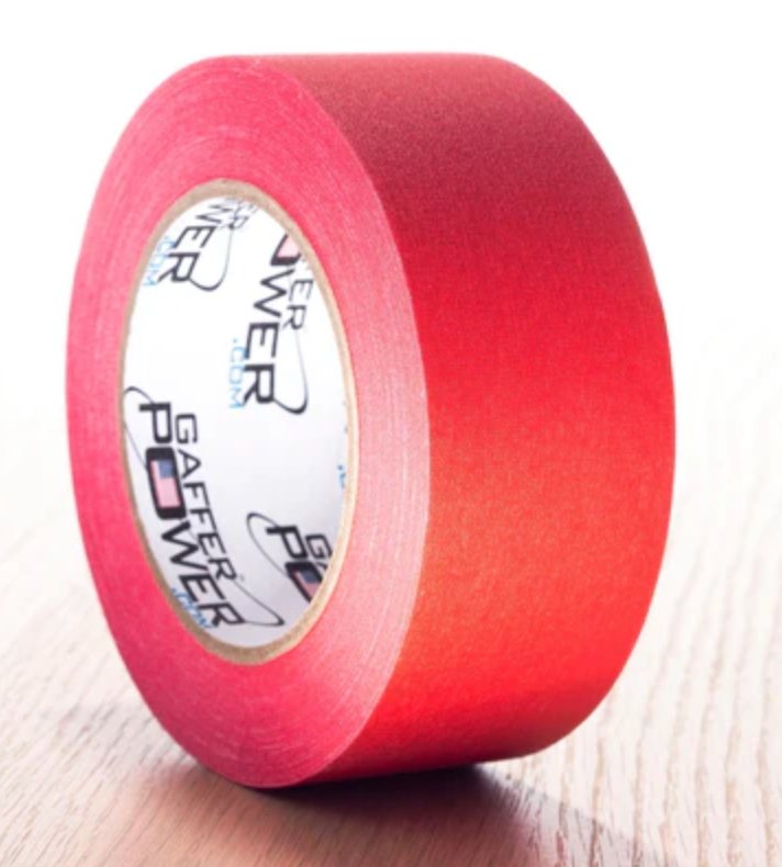 Real Professional Premium Grade Gaffer Tape by Gaffer Power - Made in The  USA - Heavy Duty Gaffers Tape - Non-Reflective - Multipurpose - Better Than  Duct Tape! 3 Inch X 30 Yards - White