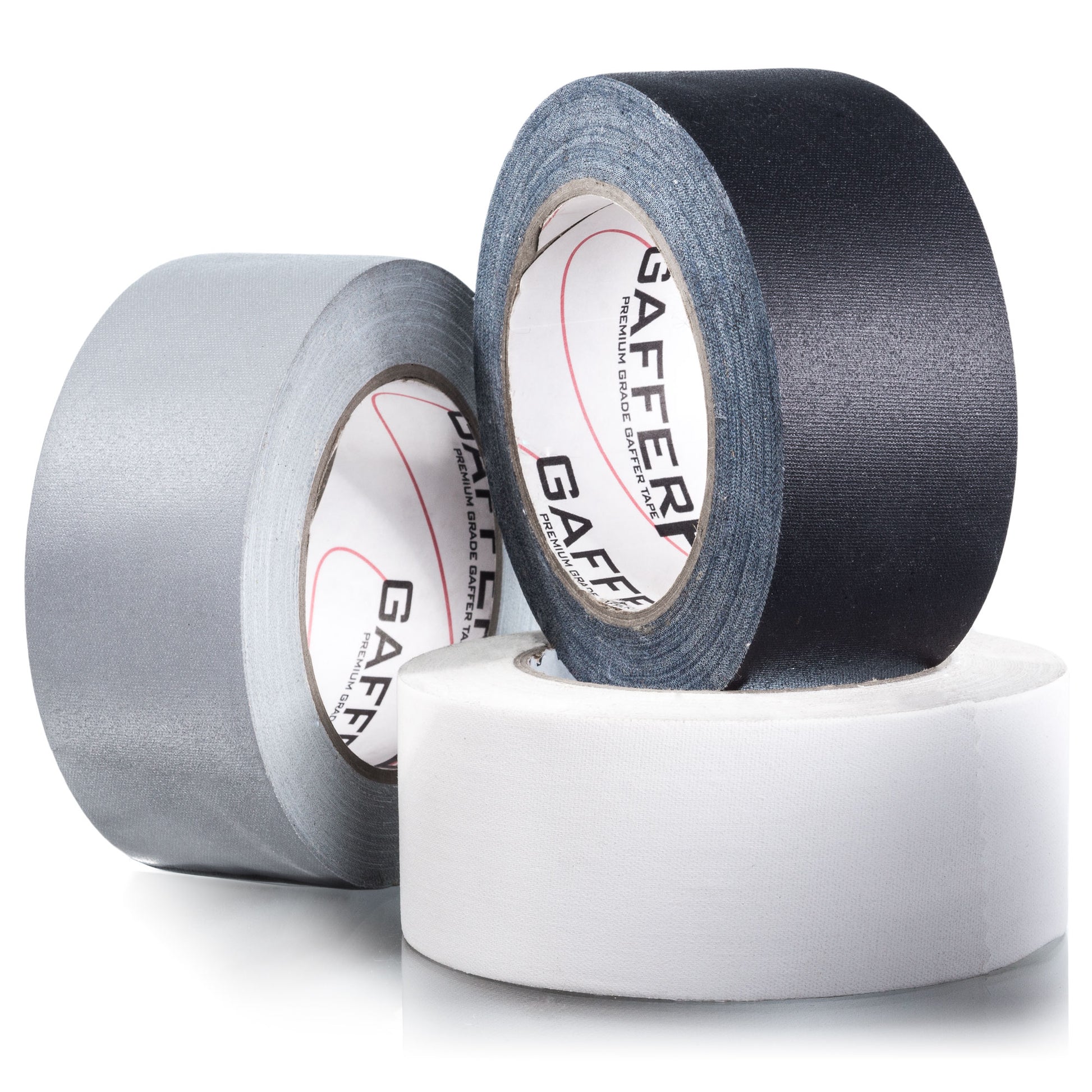 Gaffer Power Real Professional Premium Grade Gaffer Tape Made in The USA -  White 2 Inch X 30 Yards - Heavy Duty Gaffer's Tape - Non-Reflective 