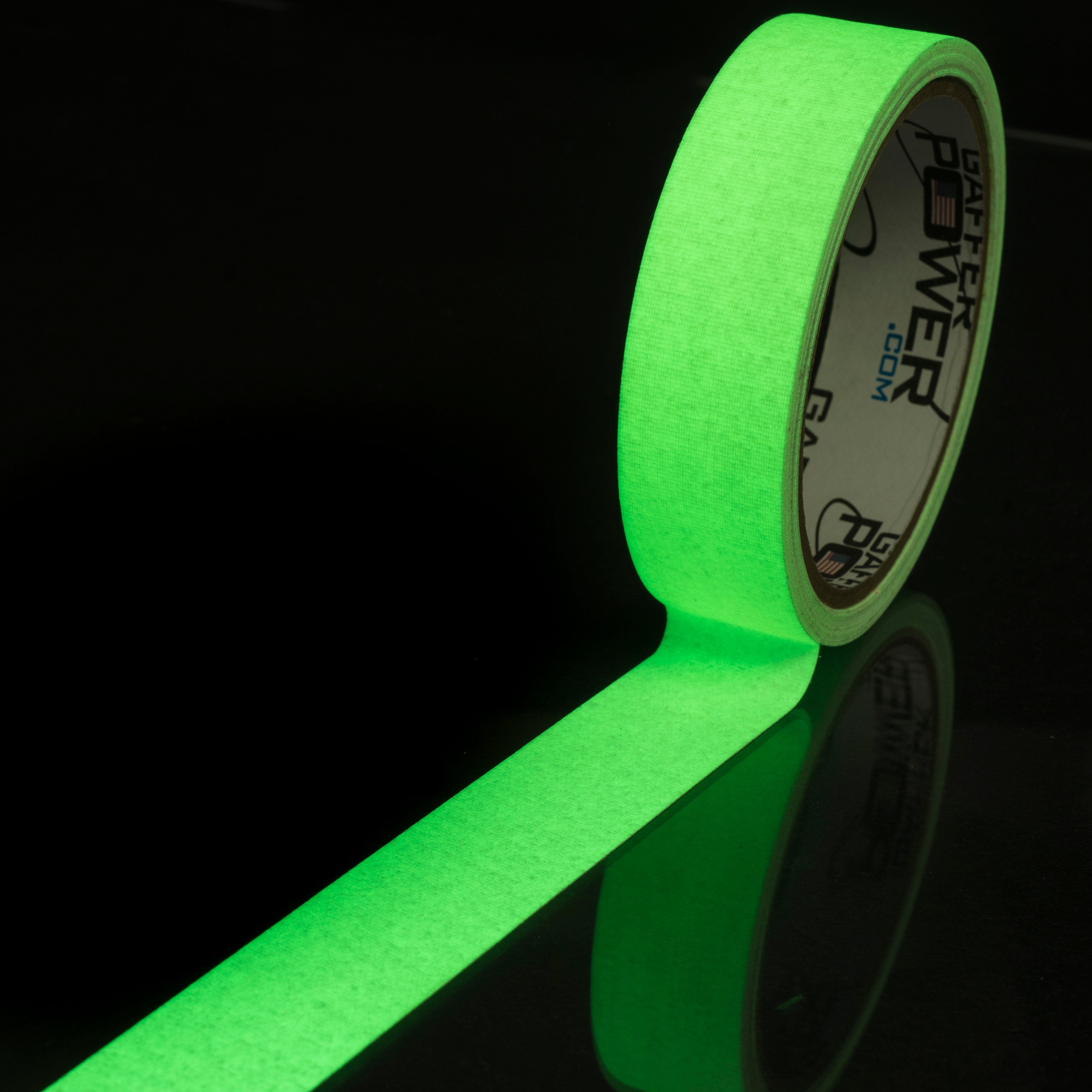 T.R.U. Gaffer's Stage Tape – Green, 1/2 Inch X 60 Yards – Made In USA