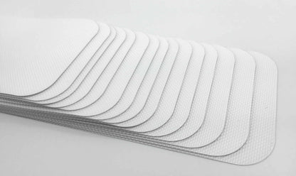 Anti Slip PreCut Strips, 15 x (4 In x 2 Ft)Transparent