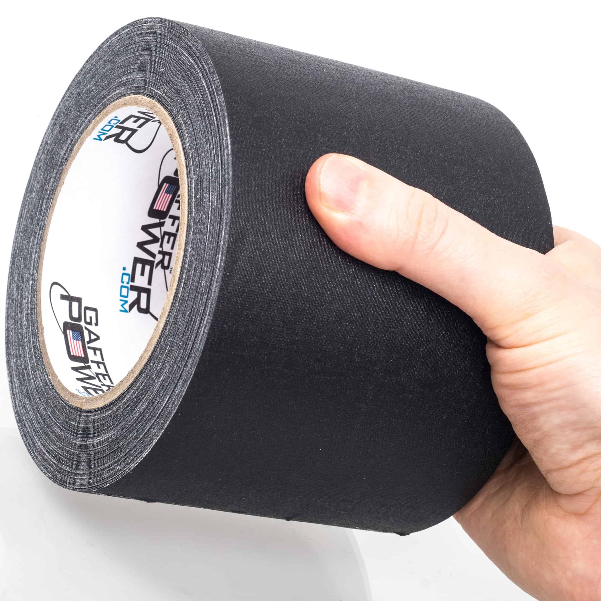 PRO POWER 3130 BLACK Tape, Gaffer, Cloth, Black, 164ft L x 1.97 W