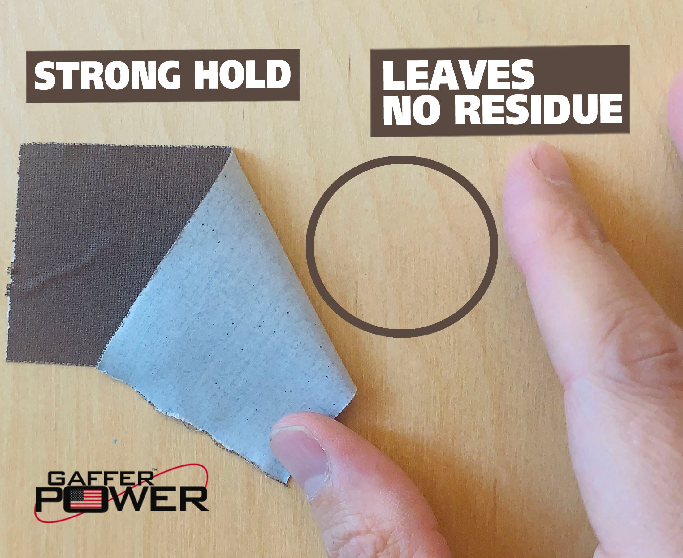 Gaffer Tape 2 In x 30 Yards Brown Gaffer Power