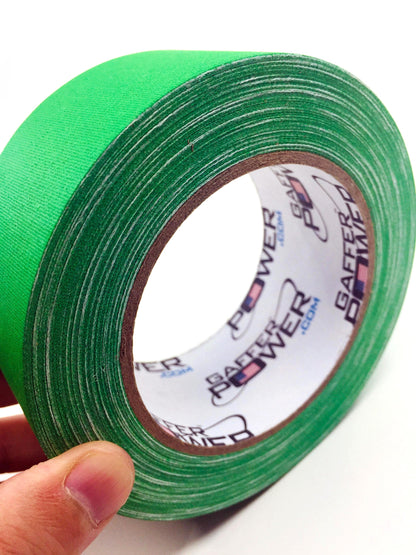 Gaffer Tape, 2 In x 30 Yds - Chroma Green