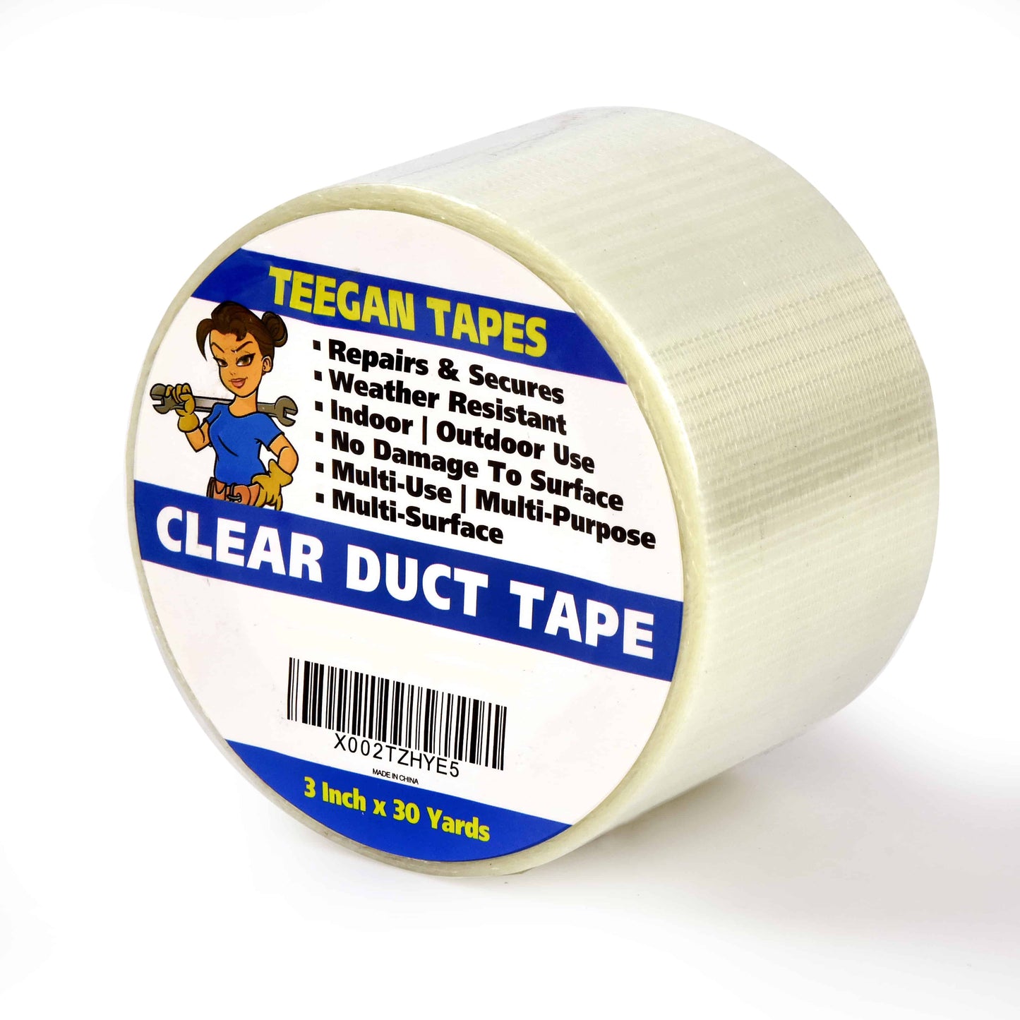 Transparent Duct Tape - 3 Inch x 30 Yards