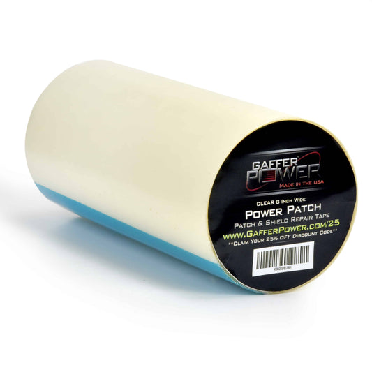 Repair Tape | Butyl Seal Tape | USA Made Quality | Waterproof Rubberized | 8 in x 5 FT | by Gaffer Power