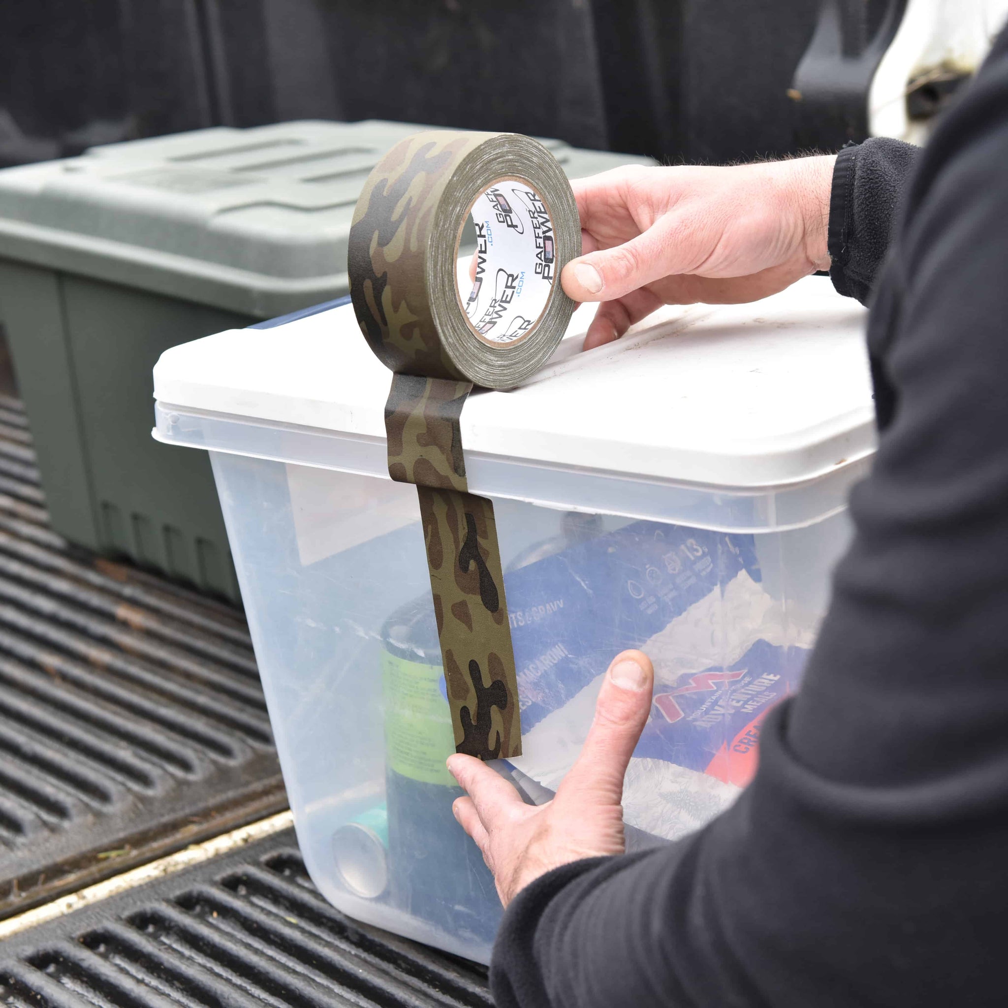 Gaffer Tape 2 In x 25 Yds Muted Army Green Camouflage Gaffer Power