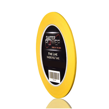 Automotive Fine Line Striping Tape- 1/8 In x 60 YDS on 3" Core