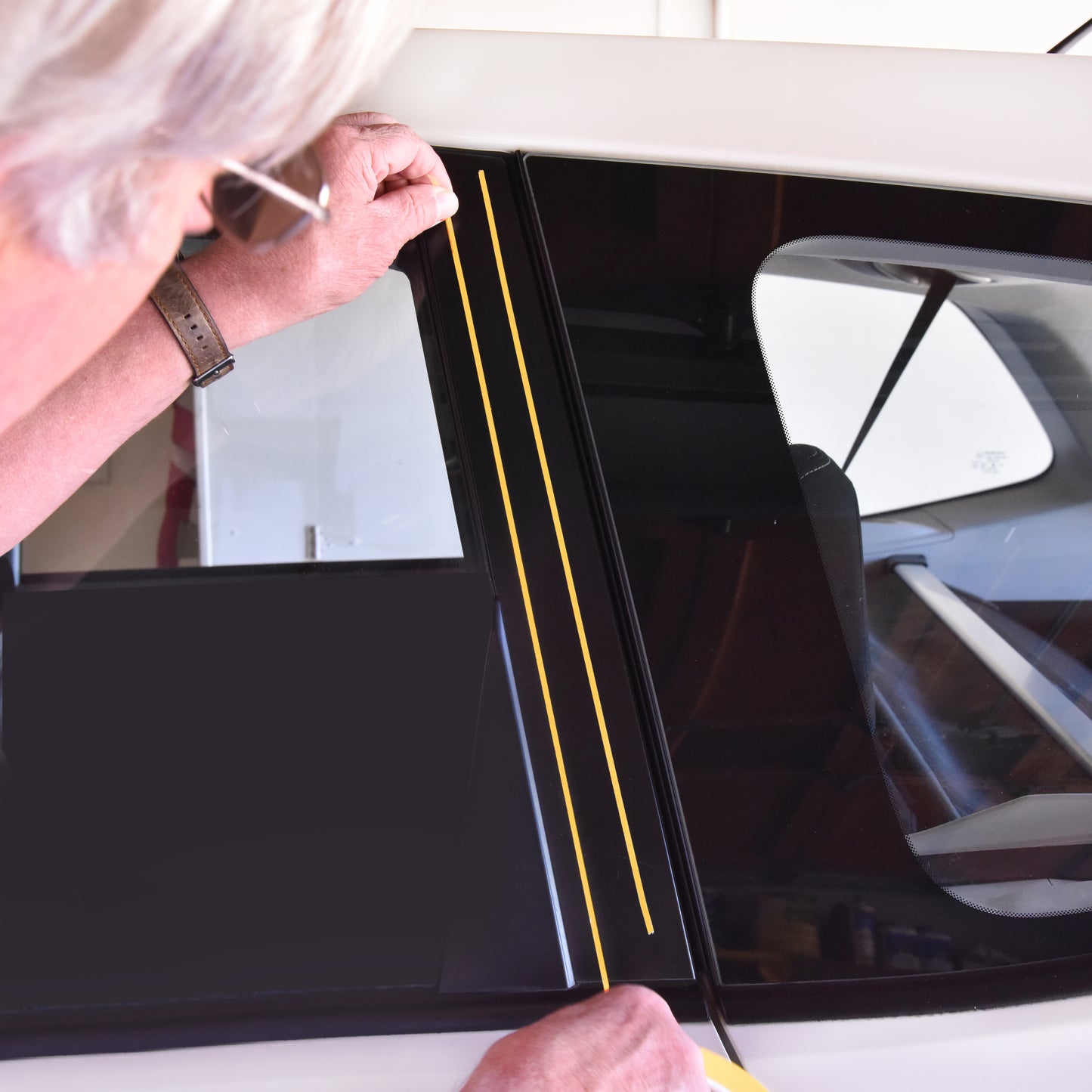 Automotive Fine Line Striping Tape- 1/8 In x 60 YDS on 3" Core