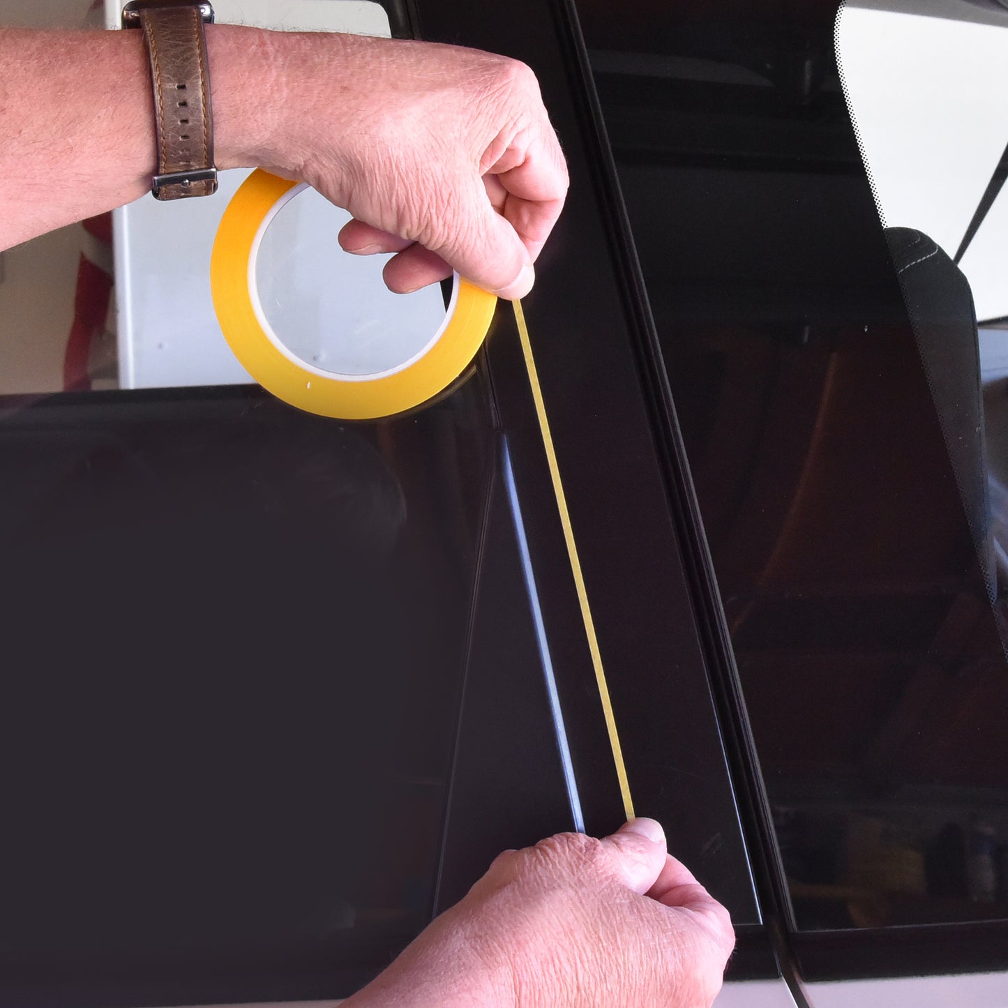 Automotive Fine Line Striping Tape- 1/8 In x 60 YDS on 3" Core