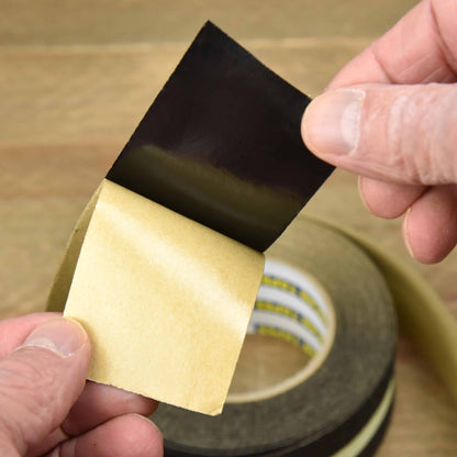 Anti Slip Tape Grip & Friction Tape, Black, with Glow in The Dark Strip - 2 in x 30 Ft