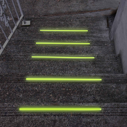 Anti Slip Tape Grip & Friction Tape, Black, with Glow in The Dark Strip - 2 in x 30 Ft