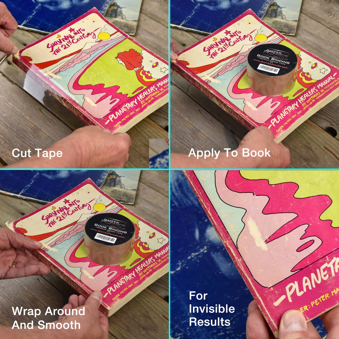 Book Cover Repair Tape - Artist & Craftsman Supply
