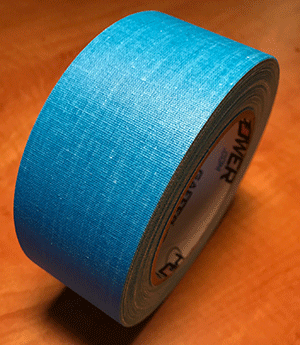 fluorescent blue tape 