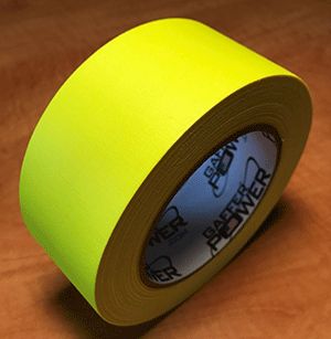 fluorescent yellow tape 