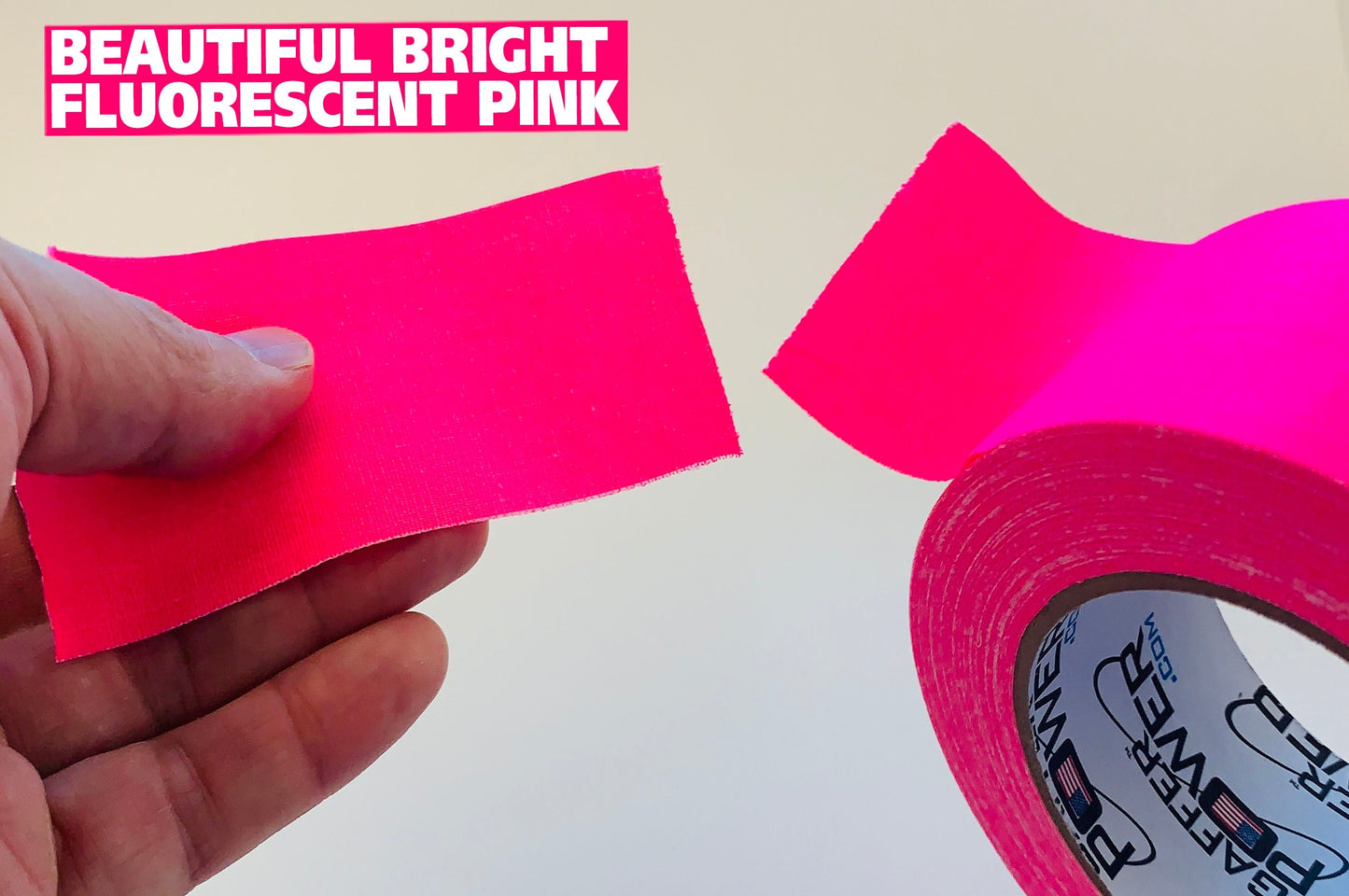 Gaffer Tape, 2 Inch x 30 Yards - Fluorescent Pink