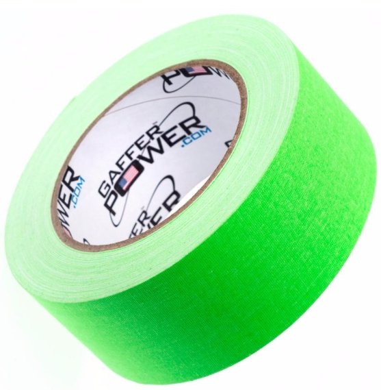  Gaffer Power Indoor/Outdoor Pickleball Line Marking Tape, USA  Made Quality, 2 Inch x 75 Yds