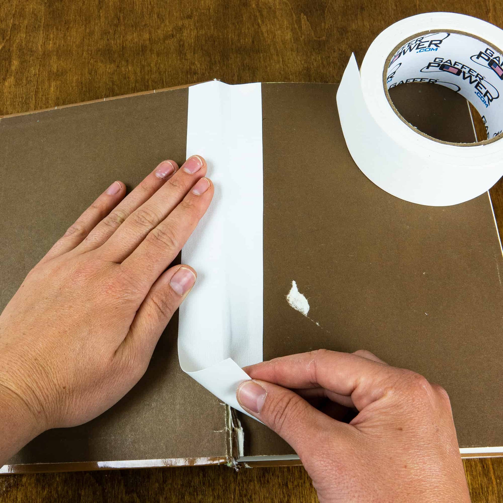 50MM 10m Waterproof Duct Gaffa Gaffer Adhesive Repair Bookbinding Cloth  Tape Drop Ship