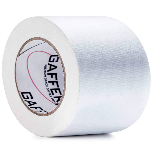 Gaffer Tape, 4 Inch x 30 Yards - White