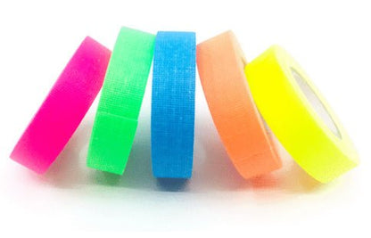 5 Pack Fluorescents 1/2 Inch x 6 Yards