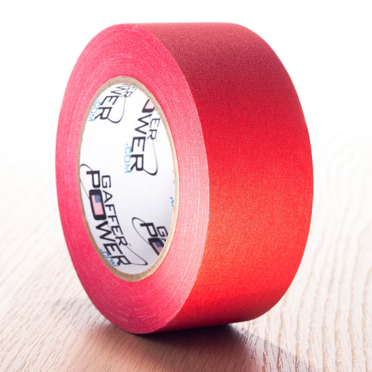 Gaffer Tape, 2 Inch x 30 Yards - Red