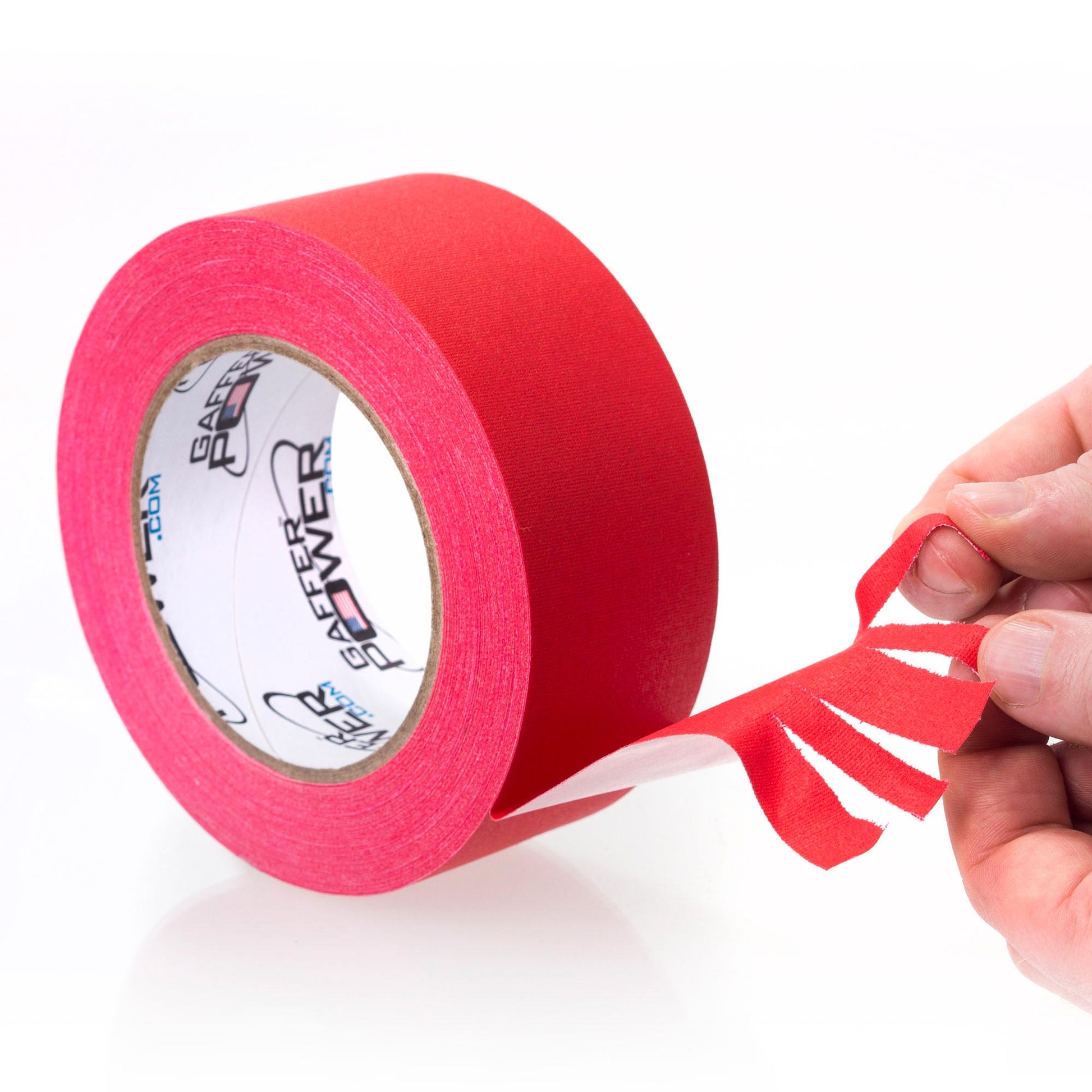 Red Spike Tape Paper 1/2 Inch x 60 Yards - BarnDoor Lighting